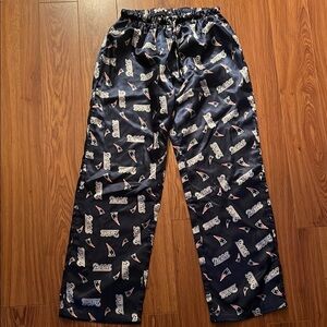 Patriots Logo Satin Pajama Pants